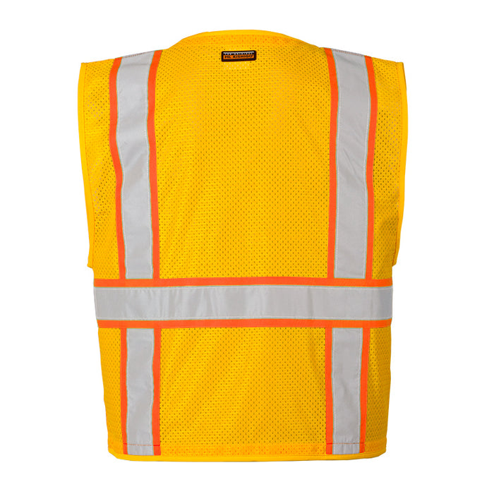 Utility Vest Enhanced Visibility Yellow