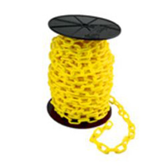 Yellow 2" JBC Safety Chain 100 ft Roll
