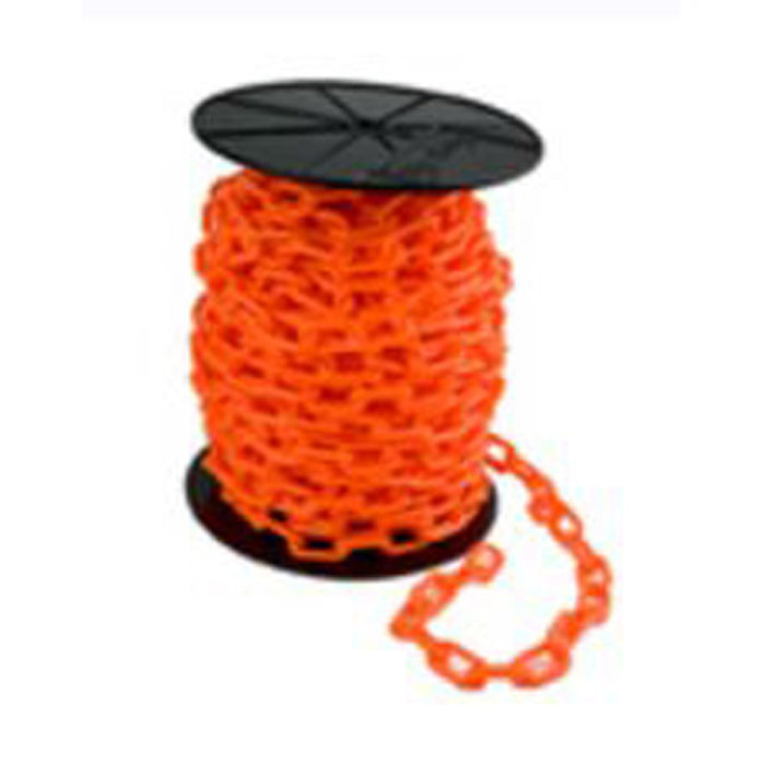 Orange 2" JBC Safety Chain 100 ft Roll