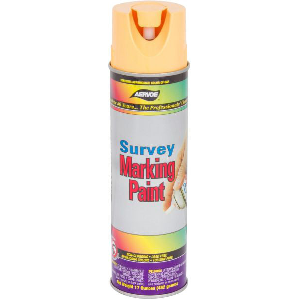 Fluorescent Yellow Survey Marking Paint