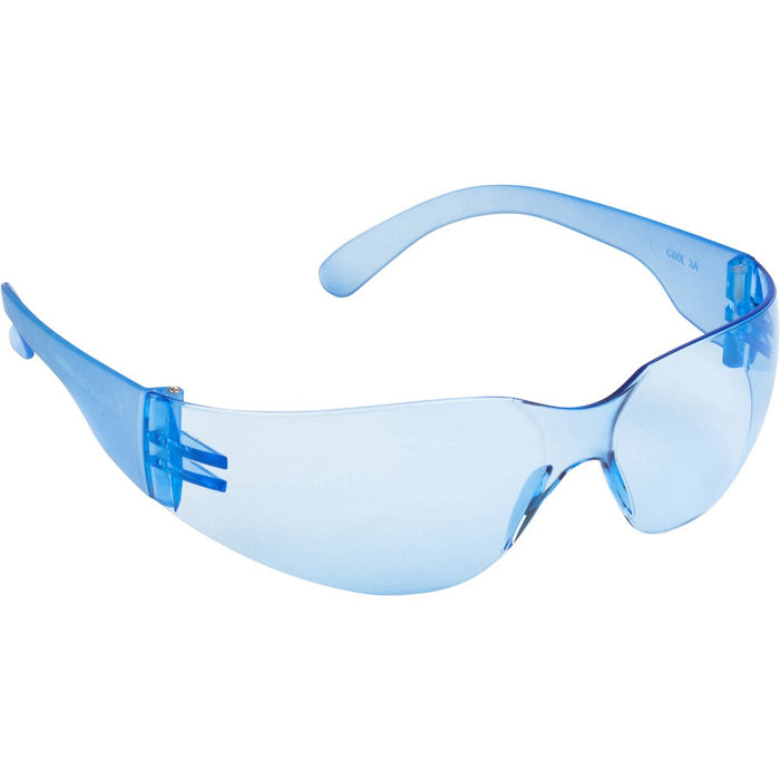 Light Blue Safety Glasses