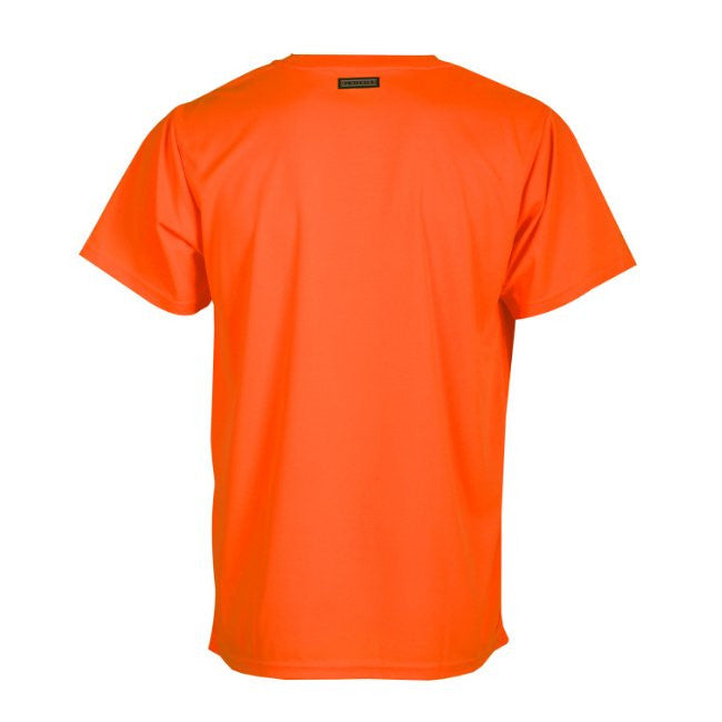 M.L. Kishigo Microfiber Orange Short Sleeve T-shirt -Large