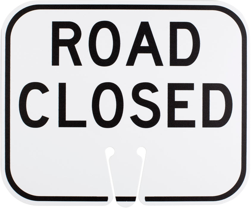 R11-2 ~ Road Closed~ Cone Mount Sign