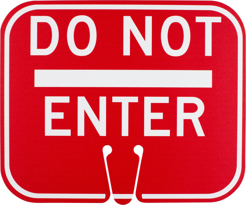 R5-1~ Do Not Enter ~ Cone Mount Sign