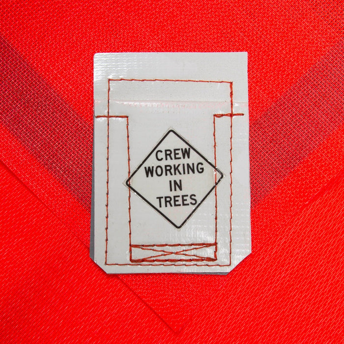 Crew Working in Trees 48"x48" Roll up Sign (Reflective)
