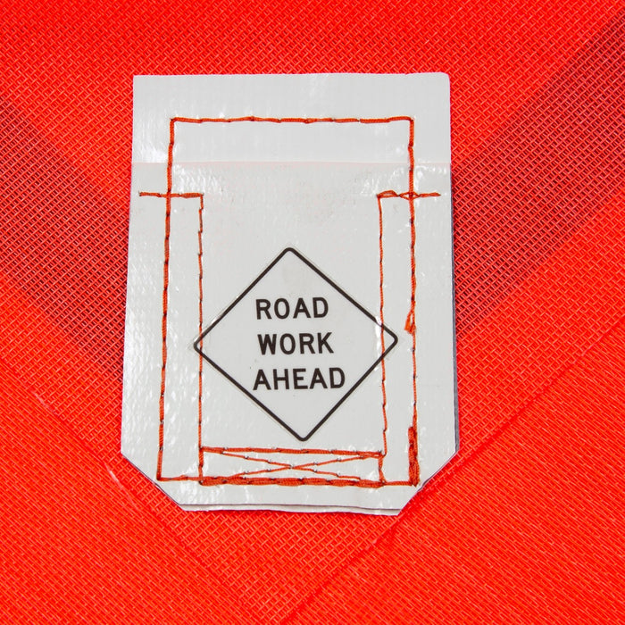 W20-1 Road Work Ahead 48"x48" Roll up Sign (Mesh)