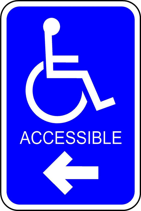 R99 ~ Handicap Accessible w/ Left Arrow