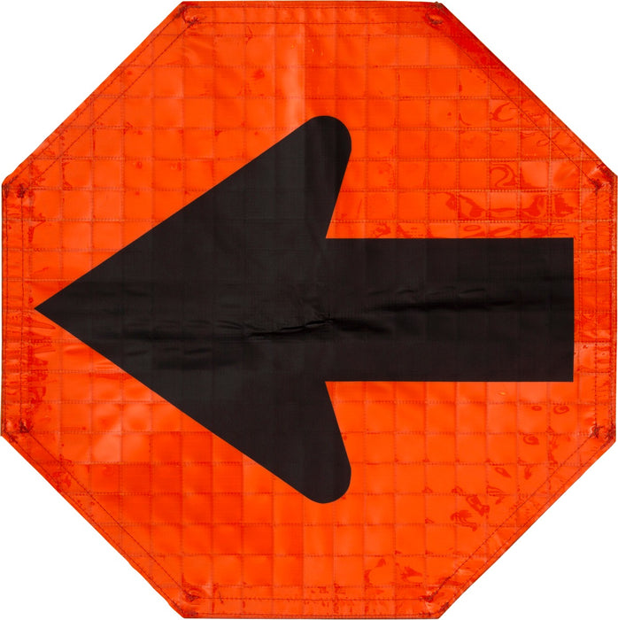 (SC9ca) Freeway Detour w/ Patch 48"x48" Roll up Sign ( Full Reflective)