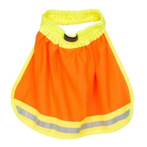 Hard Hat Sun Shield Orange/Lime