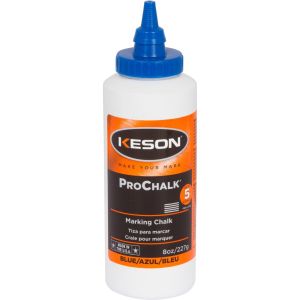 8 oz Blue Keson Marking Chalk Refill