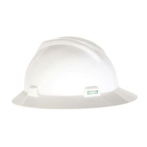 Full Brim Hard Hat with Ratchet Suspension 