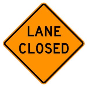 C30 (CA) Lane Closed 
