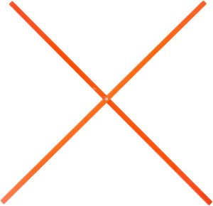 Heavy Duty Brace for 48"x48" Roll Up Sign (For use with Mini Stand Only)