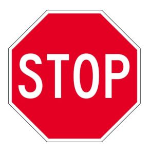 R1-1 Stop Sign 24" x 24" .080